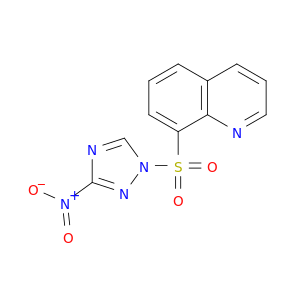 1-(8-喹啉磺酰基)-3-硝基-1H-1,2,4-三唑