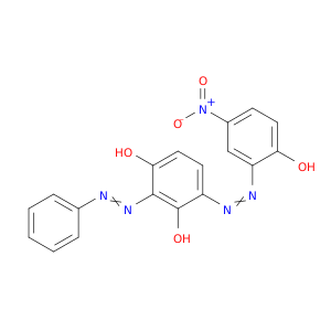 1,3-Benzenediol, 4-[(2-hydroxy-5-nitrophenyl)azo]-2-(phenylazo)-