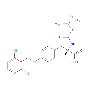 2-((tert-Butoxycarbonyl)amino)-3-(4-((2,6-dichlorobenzyl)oxy)phenyl)propanoic acid