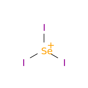 Selenium(1+), triiodo-