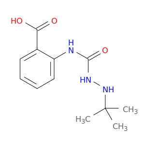 Benzoic acid, 2-[[[2-(1,1-dimethylethyl)hydrazino]carbonyl]amino]-