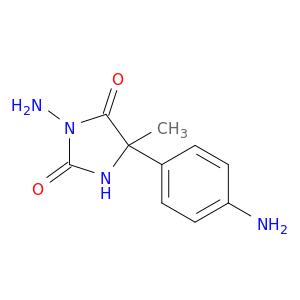 3-amino-5-(4-aminophenyl)-5-methylimidazolidine-2,4-dione