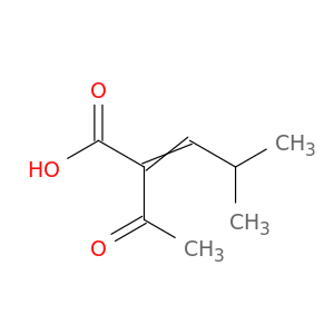 2-Pentenoicacid, 2-acetyl-4-methyl-