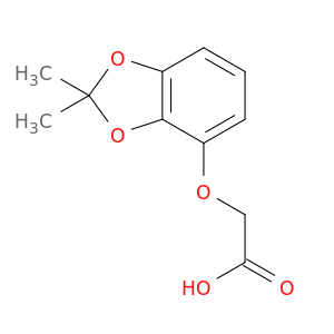 Acetic acid, [(2,2-dimethyl-1,3-benzodioxol-4-yl)oxy]-