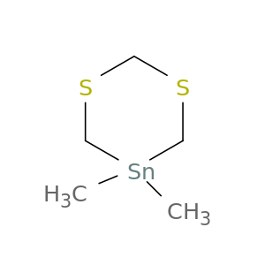 4H-1,3,5-Dithiastannin, dihydro-5,5-dimethyl-