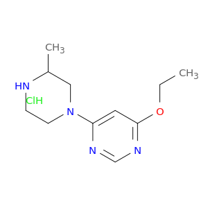4-乙氧基-6-(3-甲基-哌嗪-1-基)-嘧啶盐酸盐