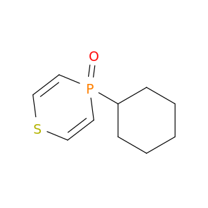 4H-1,4-Thiaphosphorin, 4-cyclohexyl-, 4-oxide