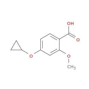 4-环丙氧基-2-甲氧基苯甲酸