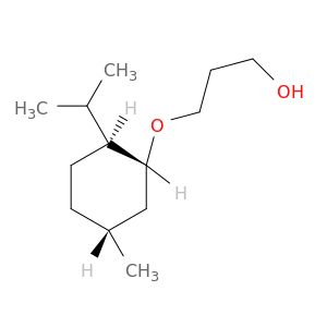 1-Propanol, 3-[[(1R,2S,5R)-5-methyl-2-(1-methylethyl)cyclohexyl]oxy]-