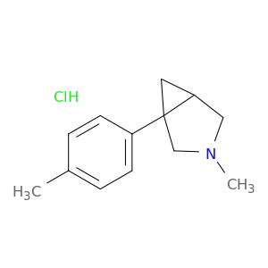 3-Azabicyclo[3.1.0]hexane, 3-methyl-1-(4-methylphenyl)-, hydrochloride