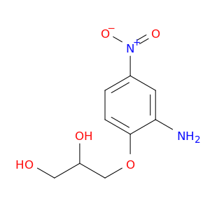 1,2-Propanediol, 3-(2-amino-4-nitrophenoxy)-