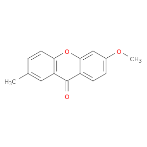 9H-Xanthen-9-one, 6-methoxy-2-methyl-