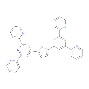 2,2':6',2''-Terpyridine, 4',4''''-(2,5-thiophenediyl)bis-