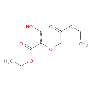 2-Propenoic acid, 2-(2-ethoxy-2-oxoethoxy)-3-hydroxy-, ethyl ester