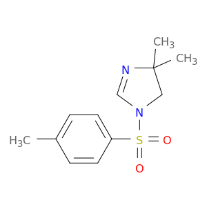 1H-Imidazole, 4,5-dihydro-4,4-dimethyl-1-[(4-methylphenyl)sulfonyl]-