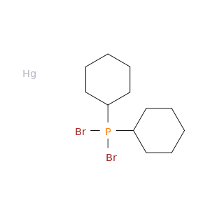 Mercury, dibromo(dicyclohexylphosphine)-