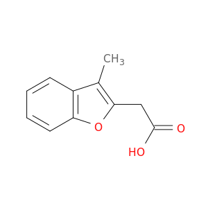 2-(3-methylbenzofuran-2-yl)acetic acid