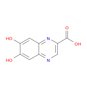 2-Quinoxalinecarboxylicacid, 6,7-dihydroxy-