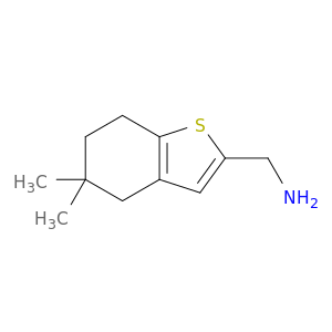 (5,5-dimethyl-4,5,6,7-tetrahydro-1-benzothiophen-2-yl)methanamine