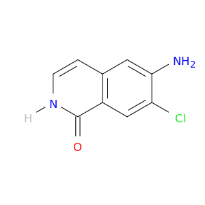1(2H)-Isoquinolinone, 6-amino-7-chloro-
