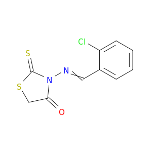 4-Thiazolidinone,3-[[(2-chlorophenyl)methylene]amino]-2-thioxo-
