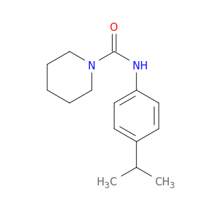 1-Piperidinecarboxamide, N-[4-(1-methylethyl)phenyl]-