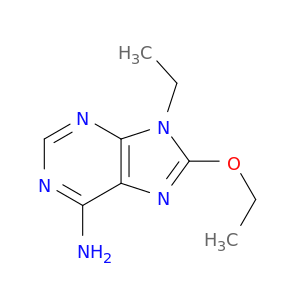 9H-Purin-6-amine, 8-ethoxy-9-ethyl-
