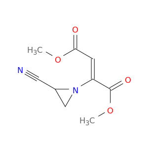 2-Butenedioic acid, 2-(2-cyano-1-aziridinyl)-, dimethyl ester, (Z)-
