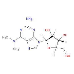 Adenosine, 2-amino-N,N-dimethyl-