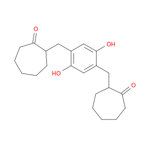 2-[[2,5-dihydroxy-4-[(2-oxocycloheptyl)methyl]phenyl]methyl]cycloheptan-1-one