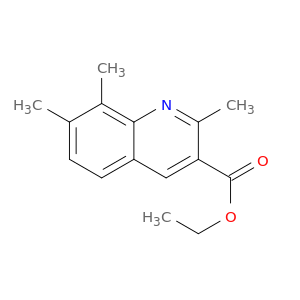 Ethyl 2,7,8-Trimethylquinoline-3-Carboxylate