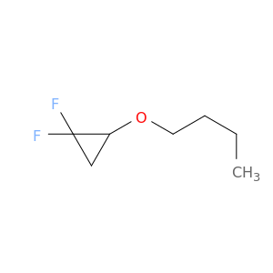 Cyclopropane, 2-butoxy-1,1-difluoro- (9CI)
