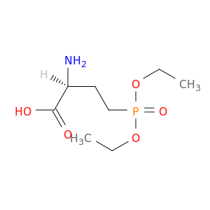 Butanoic acid, 2-amino-4-(diethoxyphosphinyl)-, (S)-