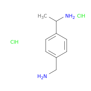 1-[4-(aminomethyl)phenyl]ethan-1-amine dihydrochloride