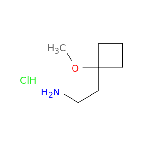 2-(1-methoxycyclobutyl)ethan-1-amine hydrochloride