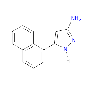 5-(1-萘基)-1H-吡唑-3-胺