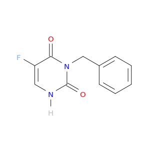 2,4(1H,3H)-Pyrimidinedione, 5-fluoro-3-(phenylmethyl)-