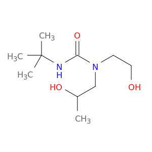 Urea, N'-(1,1-dimethylethyl)-N-(2-hydroxyethyl)-N-(2-hydroxypropyl)-