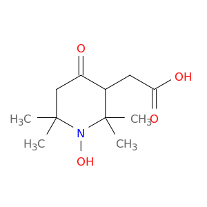 3-CARBOXYMETHYL-1-OXYL-2,2,6,6-TETRAMETHYL-4-PIPERIDONE