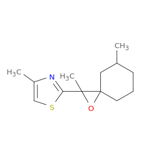 Thiazole, 2-(2,5-dimethyl-1-oxaspiro[2.5]oct-2-yl)-4-methyl-