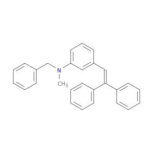 Benzenemethanamine, N-[3-(2,2-diphenylethenyl)phenyl]-N-methyl-