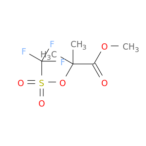 Propanoic acid, 2-methyl-2-[[(trifluoromethyl)sulfonyl]oxy]-, methyl ester