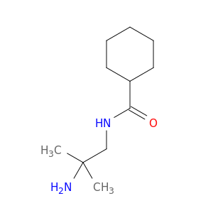 Cyclohexanecarboxamide, N-(2-amino-2-methylpropyl)-