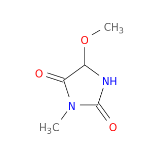 2,4-Imidazolidinedione, 3-methyl-5-methoxy-