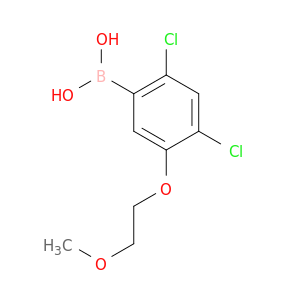 (2,4-Dichloro-5-(2-methoxyethoxy)phenyl)boronic acid
