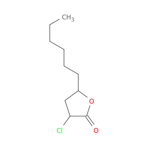 2(3H)-Furanone, 3-chloro-5-hexyldihydro-