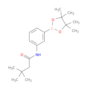 3-(3,3-二甲基丁酰氨基)苯基硼酸频那醇酯