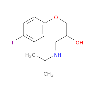 2-Propanol, 1-(4-iodophenoxy)-3-[(1-methylethyl)amino]-