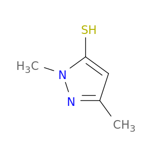 1H-Pyrazole-5-thiol, 1,3-dimethyl-