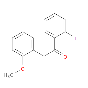乙酮,1-(2-碘苯基)-2-(2-甲氧基苯基)-